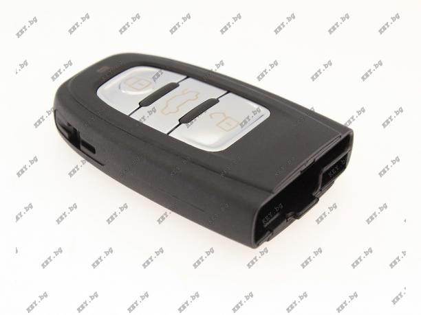 Кутийка KEY за Ауди A4L и Q5 с 3 бутона, без накрайник
